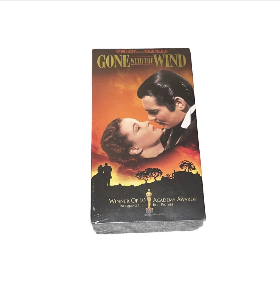 Gone With The Wind VHS Sealed 2 Tape Set With Watermarks - Image 3 of 4
