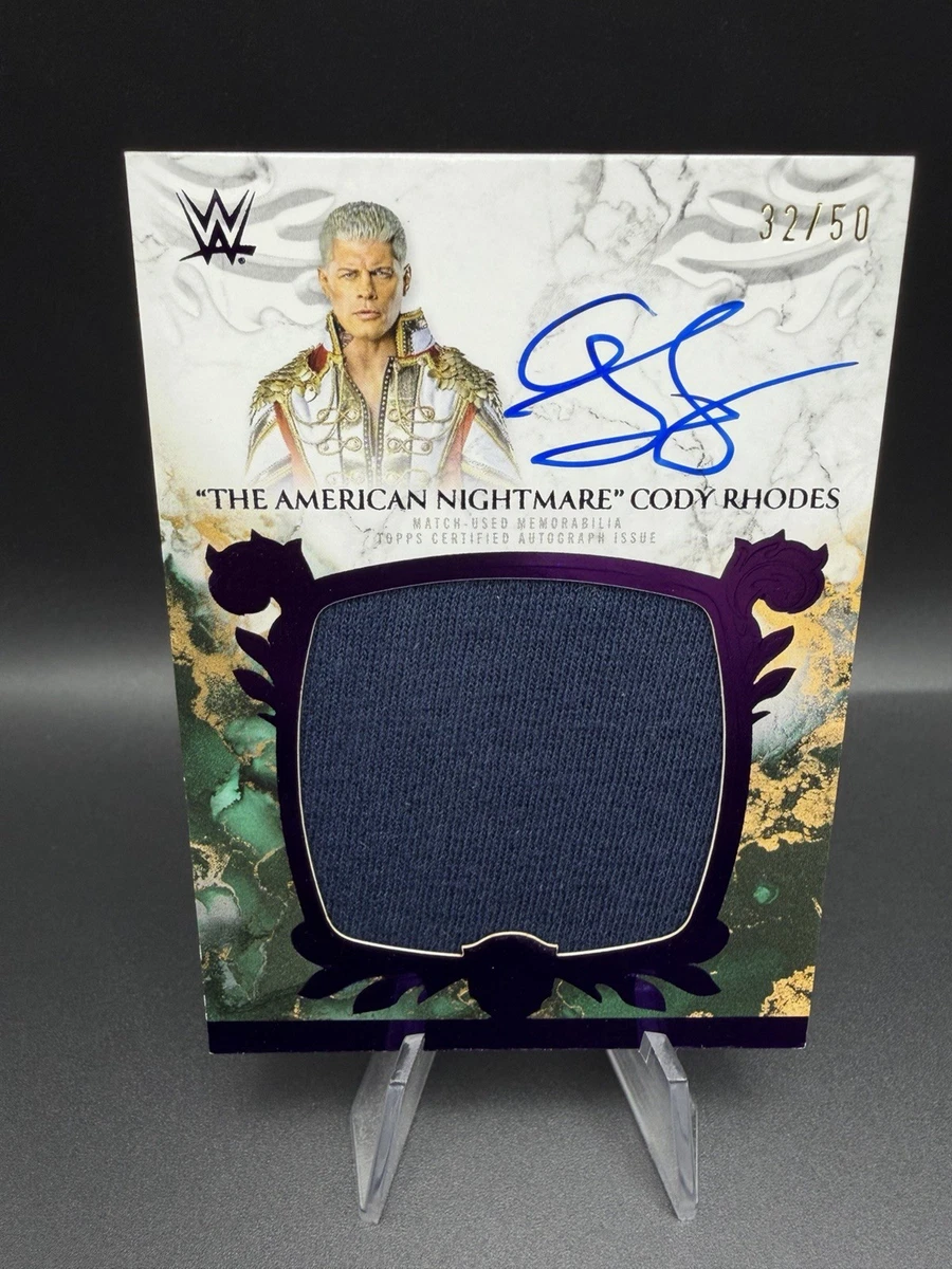 cody rhodes autograph products for sale | eBay