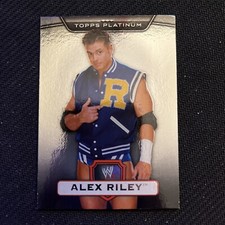 2010 Topps Platinum WWE #57 Alex Riley Rookie NM