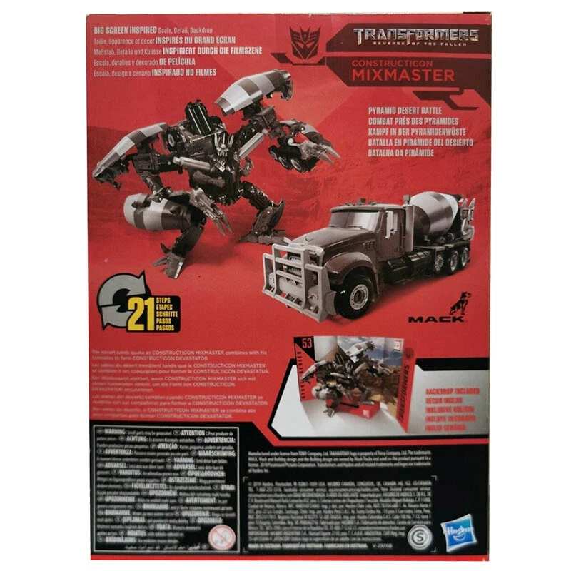 Transformers Mixmaster Studio Deluxe SS53 Action Figure Hasbro Official In Stock - Image 3 of 4