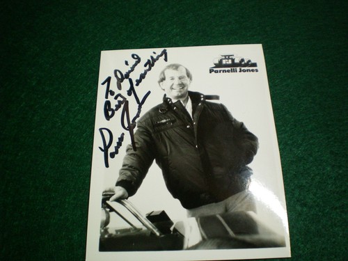 PARNELLI JONES SIGNED PHOTO 4 X 5