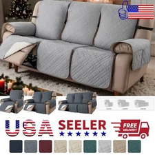 Recliner Chair Cover Mat Armchair Couch Throw Slipcover 1 2 3Seat Sofa Protector