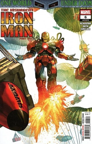Iron Man Volume 7 #6 Marvel Comics Yasmine Putri Regular Cover Near MInt