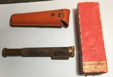 Surveyors Hand Level Scope Dietrich Post San Francisco Ca Lens ORIG and CASE