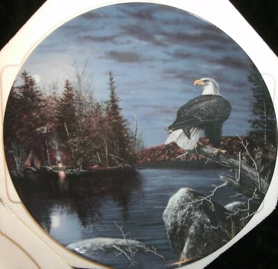 Eagle Plate--''Sentinel Of The Night''--Jim Hansel--BradEx--FREE SHIPPING