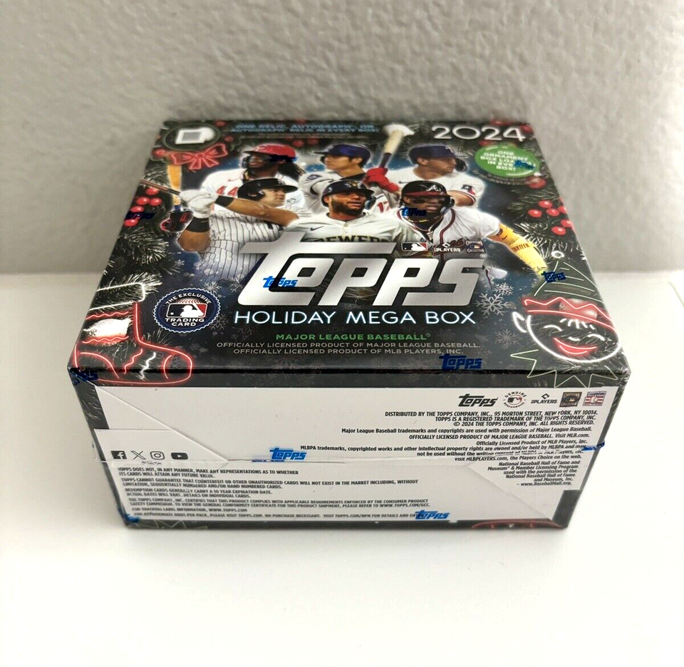 2024 Topps Holiday Baseball Mega Box eBay