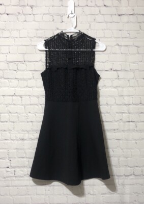 zara lace dress ebay Zara Black Lace dress