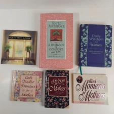 Lot Of 6 Books For Mothers Prayer Devotional Wisdom Home Family God's Promises