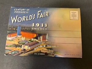 1933 Souvenir of Century of Progress World's Fair/Exposition - 18 Pics