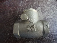 3/4" Brass Female threaded In Line Check Valve SAME DAY FREE 1ST CLASS SHIPPING