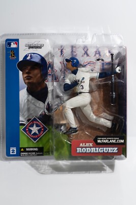 Alex Rodriguez Texas Rangers MLB McFarlane Figure A-Rod Baseball