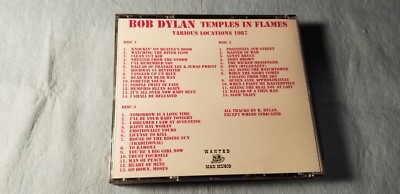 CD] BOB DYLAN / TEMPLES IN FLAMES (3枚組)