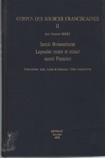 Corpus des sources franciscaines vol. II - Jean-François Godet [1975]