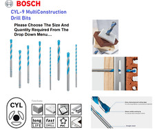 Bosch Multi Construction Material Drill Bit Masonry Concrete Wood Drill Bit Tile