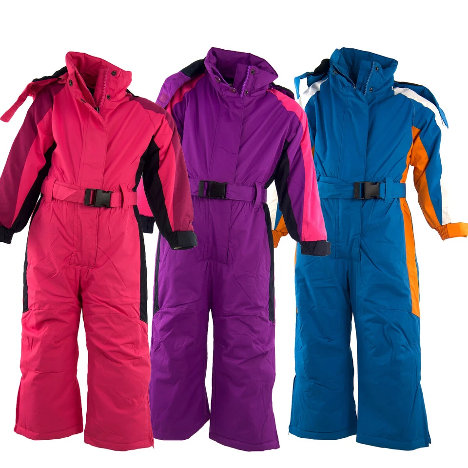 MARKENLOS Schneeoverall Schneeanzug Skianzug Jacke Hose Winter Kinder Mädchen Gr. 98-128