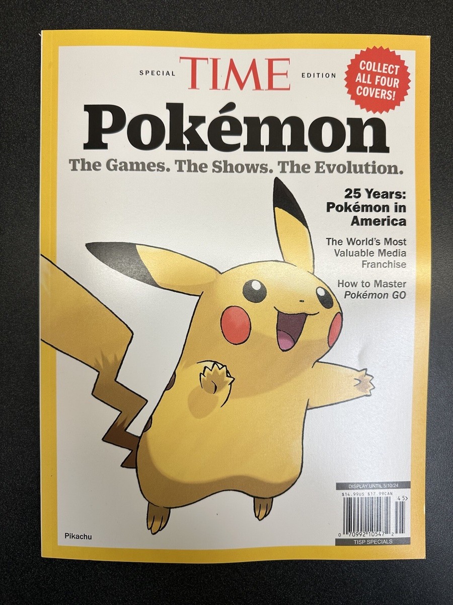 25 YEARS OF POKEMON IN AMERICA TIME MAGAZINE SPECIAL EDITION 2024