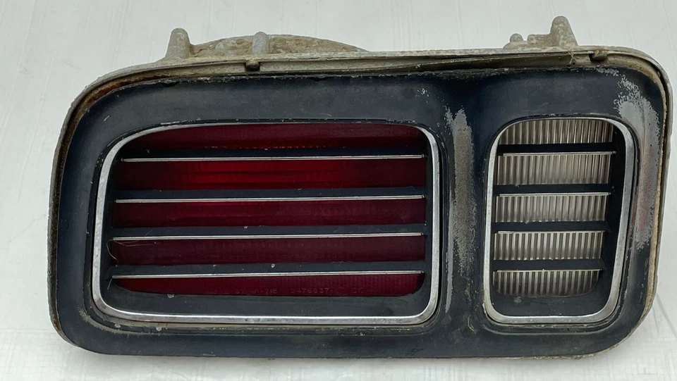 Luz trasera Cuda Barracuda 1971 luz trasera parrilla lámpara cromada moldura Plymouth Foto 4 de 4