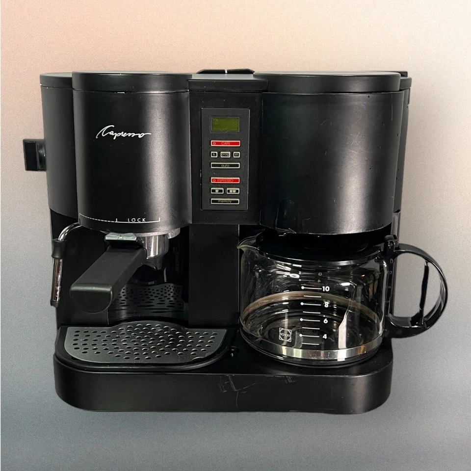 Capresso 351.01 Bomba Cafetera Espresso Bar 351 Espumador de Leche 2 Tazas Doble Jura Foto 2 de 4