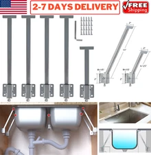 Undermount Sink Brackets Repair Kit Quick Easy Installation Fallen Sink Support