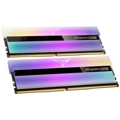T-Force Xtreem ARGB White DDR4 kit 16 GB: 2 x 8 GB TF13D416G3200HC14BDC01