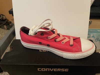 Brand New Converse All Star Double Tongue Raspberry Pink US Size 3