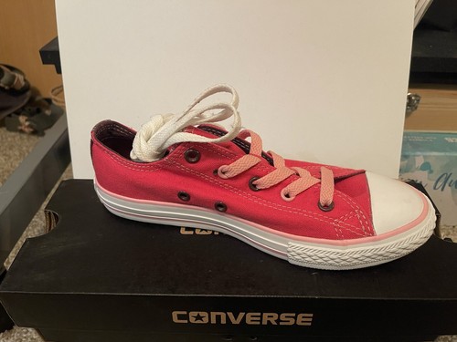 Brand New Converse All Star Double Tongue Raspberry Pink US Size 3 | eBay