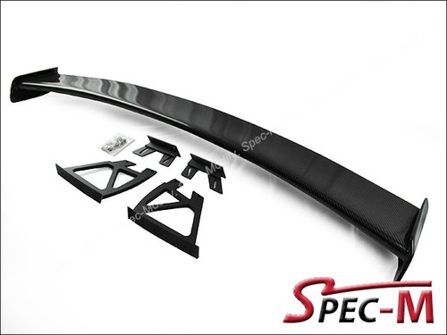 Alerón de maletero de fibra de carbono estilo serie negra para W205 AMG CF 2015-2021 - Imagen 5 de 6