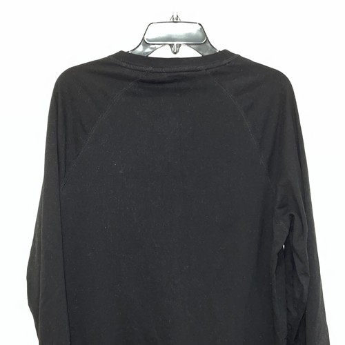 Woolrich Medium Black Pullover Long sleeve Sweater Button Up - Picture 5 of 5
