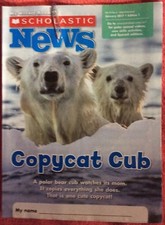 21 LOT CLASS SET SCHOLASTIC NEWS READER JANUARY 2017 POLAR BEAR CUBS GRADE 1
