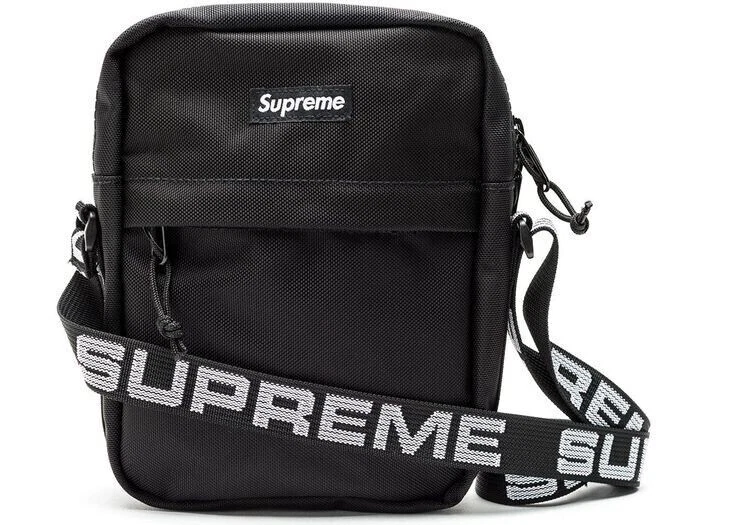 Sac à bandoulière Supreme SS18 « Noir » neuf/jamais utilisé