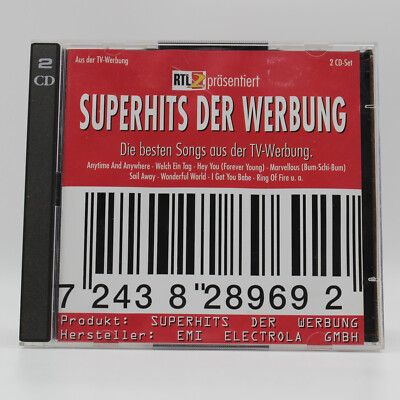 Musik CD | Superhits der Werbung (1994) Stephan Massimo