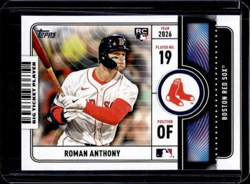 2026 Topps Series 1 Roman Anthony Base (RAW)