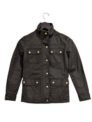 J. Crew Downtown Field Jacket MBR Brownish Olive XXXSP 05364 NWT