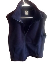 Vintage Fleece Columbia Vest Blue Size Men’s Medium Made In USA Hiking Outdoors