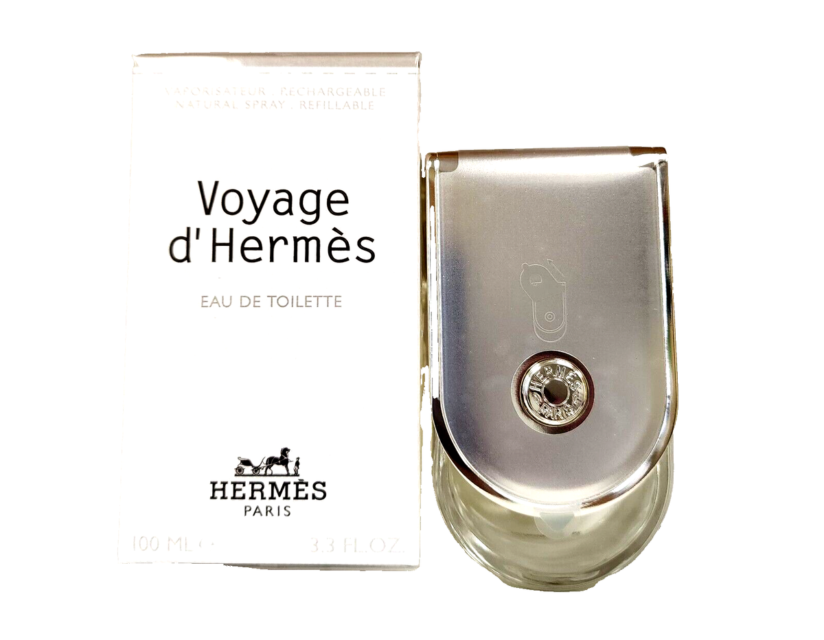 VOYAGE D' HERMES for UNISEX REFILLABLE 3.3 OZ EDT SP NEW SEALED | eBay