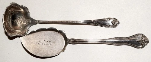 Two Different TOWLE VICTORIAN .925 STERLING Flatware Pieces 1.2 Ounces Total