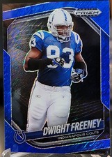 2025 PANINI PRIZM BLACK Blue Shimmer DWIGHT FREENEY COLTS #23/35 SP