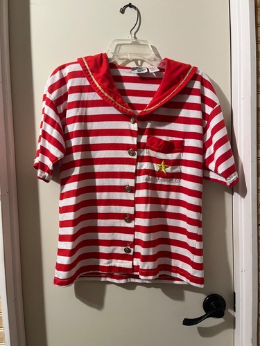 Jason Maxwell Nautical Blouse 80s/90s