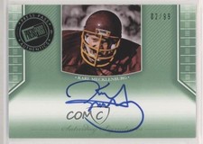2011 Legends Saturday Signatures Emerald 2/99 Karl Mecklenburg #SS-KM Auto 5f7