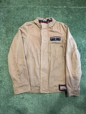 Kasey Kahne #5 Chase Authentics NASCAR Sz Small Flannel Lined Tan Jacket