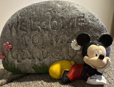 Disney Mickey Mouse Garden Statue 6 x4  Resin Figure NEW Official Licensed