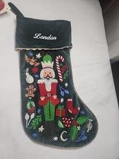 Pottery Barn Kids Rifle Paper & Co. Nutcracker Christmas Stocking- MONO (London)