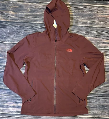 MENS THE NORTH FACE APEX FLEX FUTURELIGHT JACKET RED BURGUNDY NF0A4AH4