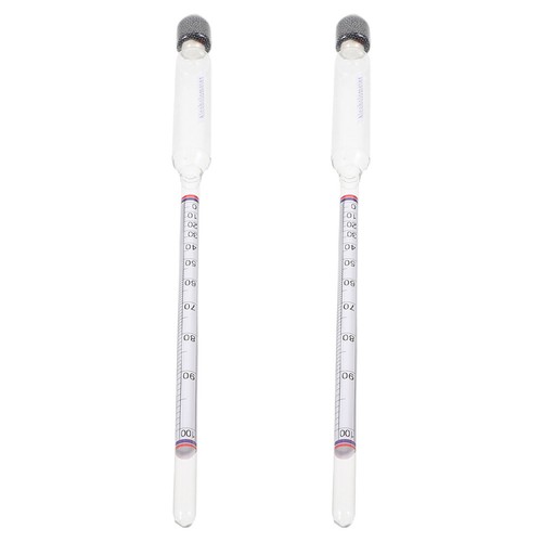 2 Pcs Alkohol-Hydrometer Für Wein Alkoholgehaltstester