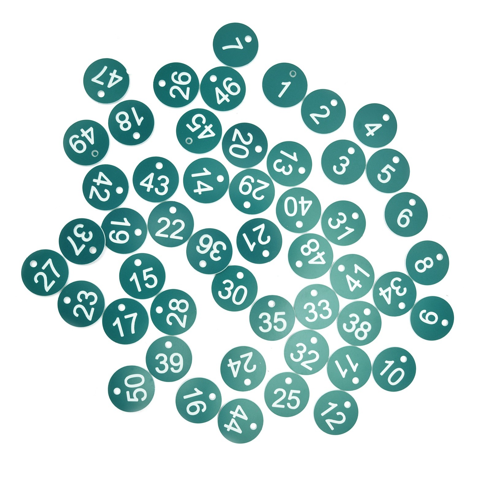 50PCS Numbered Label Numbered Tag For Farm Livestock Beekeeping Husbandry