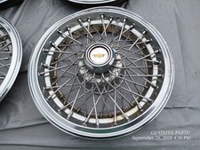1981-92 Chevy Caprice 15 Stainless Wire Spoke Wheel Cover Hub Cap Set 1 Ndswrk 1981-92 Chevy Caprice 15 Stainless Wire Spoke Wheel Cover Hub Cap Set 1 Ndswrk