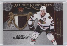 2011 Crown Royale All the King's Men Memorabilia Prime 19/50 Jonathan Toews 2d8