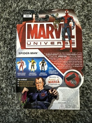MARVEL UNIVERSE SERIES 2 SPIDER-MAN 3.75