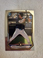 2026 Bowman Baseball #BCP-149 Andrew Fischer 1st Bowman Chrome Brewers
