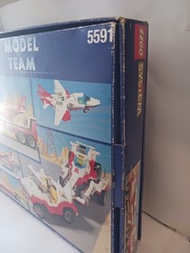 Lego System 5591 Model Team Red Bird Truck With Jet 99% Complete